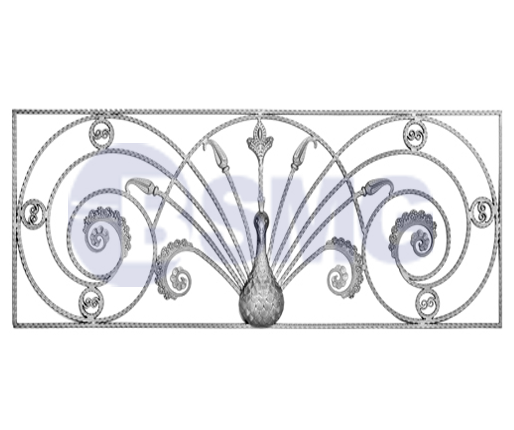 მოაჯირის კონსტრუქცია  64*90 სმ  012767