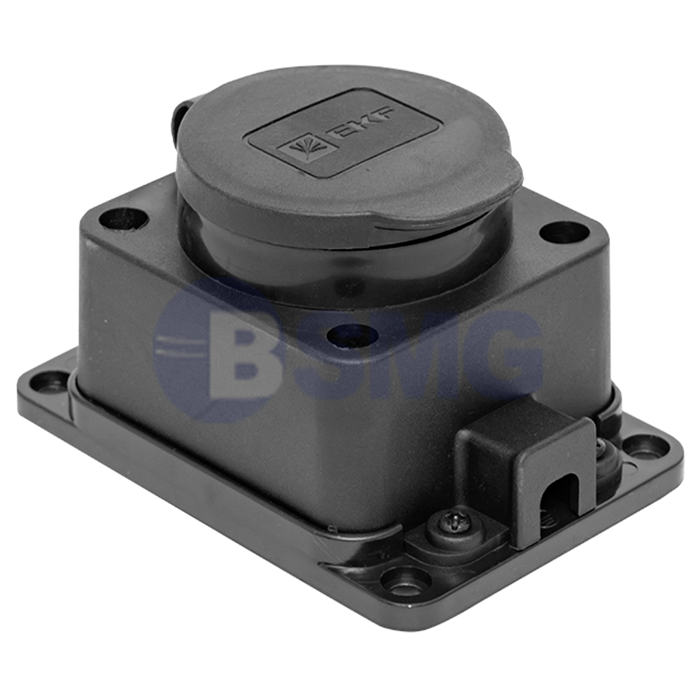 როზეტი/კაუჩუკის/კედლის 1ბ 16A  EKF   027106