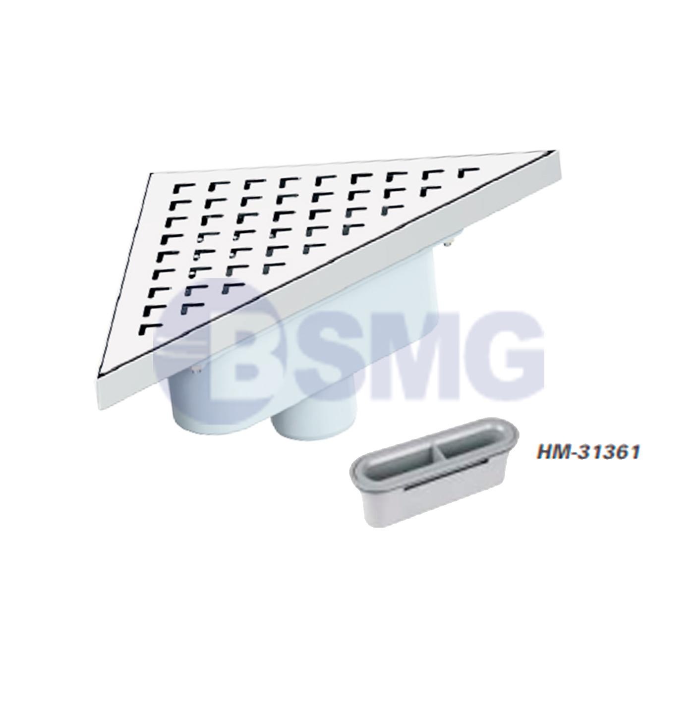 აბაზანის ტრაპი კუთხის (პირდაპირი LİNE) / ÜÇGEN SERİSİ  Y.Ç. LİNE Y.Ç.     028790