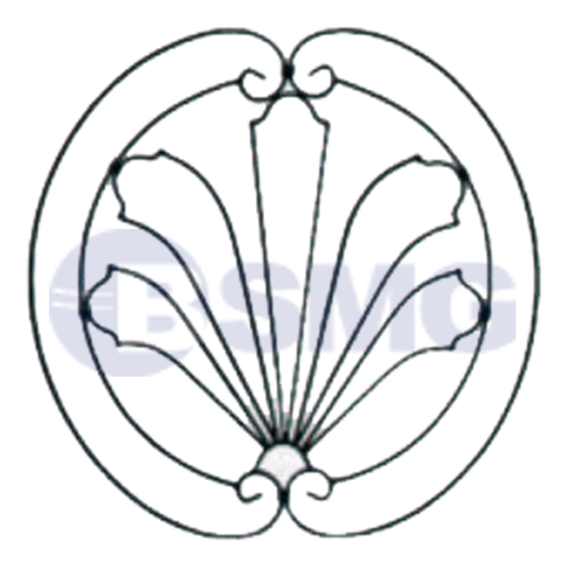 მოაჯირის კონსტრუქცია  70*68 სმ   009317