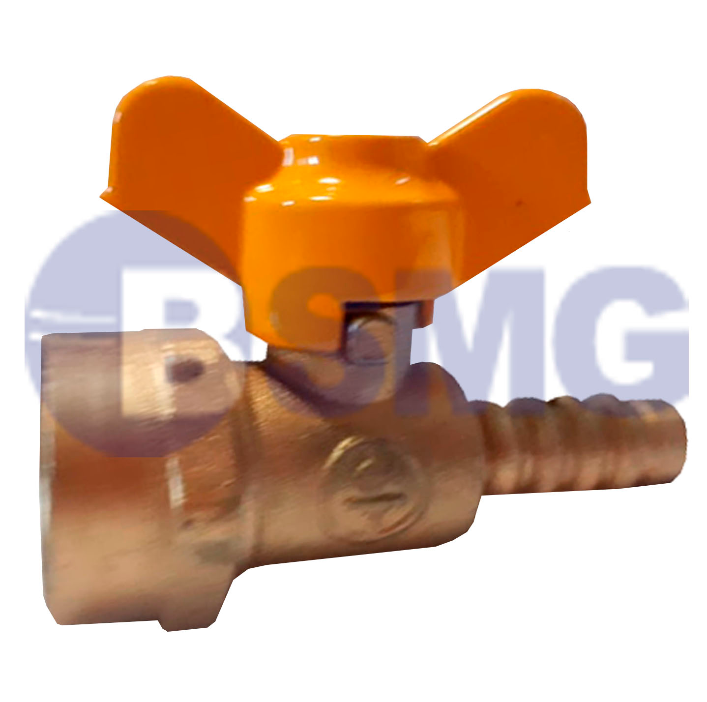 VT-3020M პეპელა კრანი შტუცერით ლატუნის 1/2M     017810