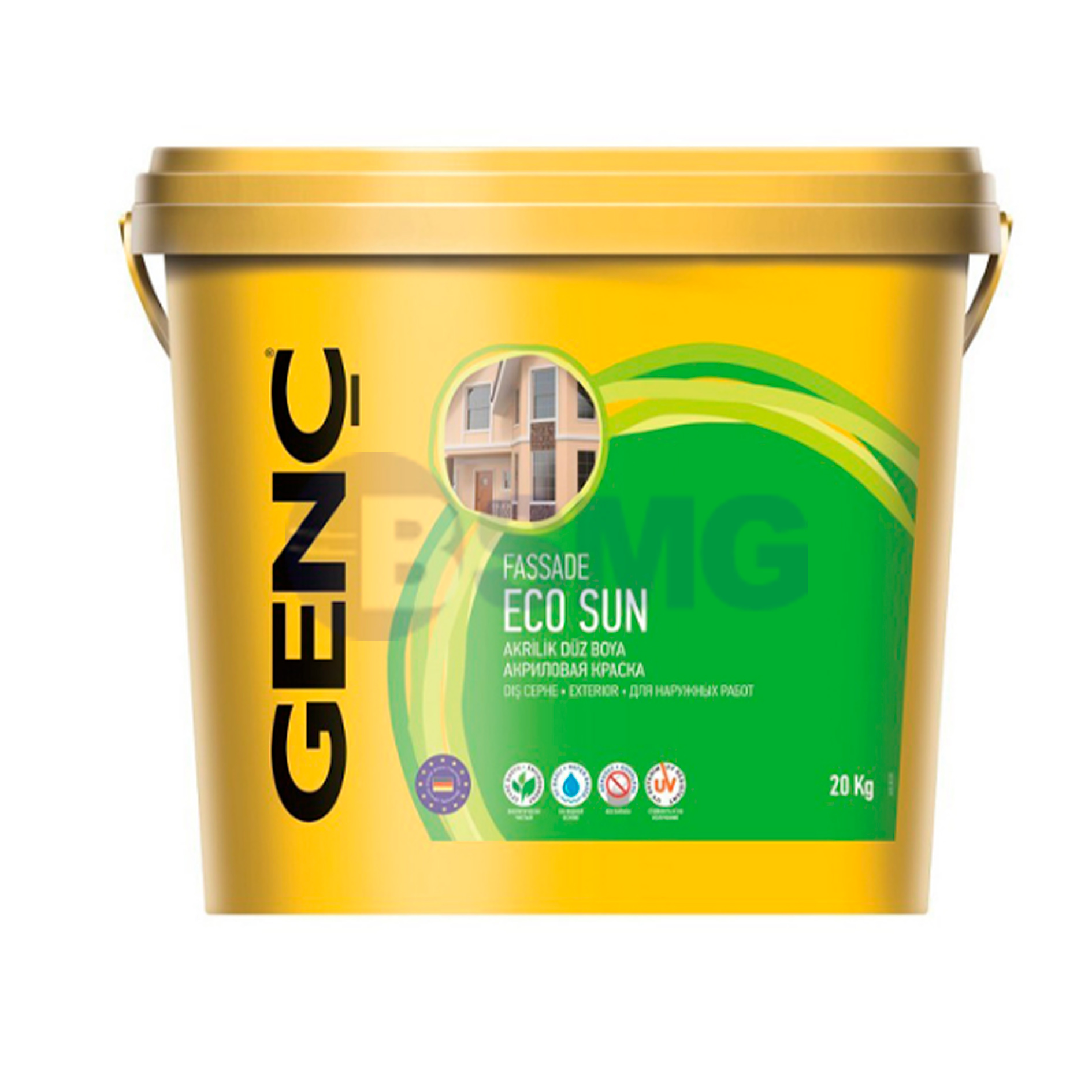 საღებავი ექსტერიერის "ECO SUN" 2.5ლტ   025711