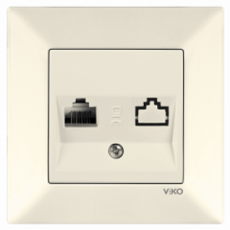 როზეტი VIKO MERIDIAN ტელეფონის კრემი   004750