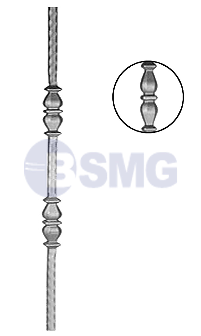 მოაჯირის კონსტრუქცია  18*80 სმ   010487