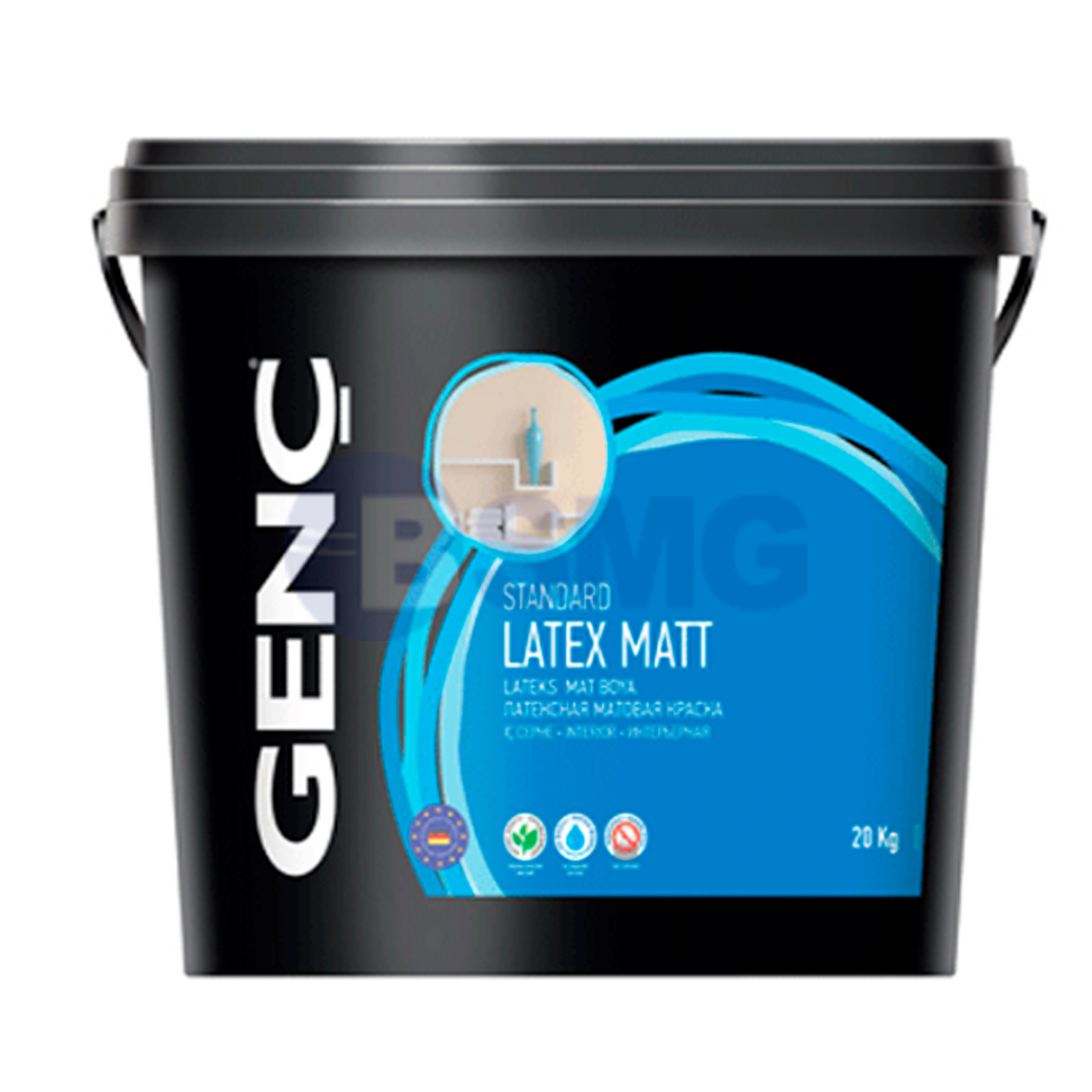 საღებავი ინტერიერის  "STANDARD LATEX MAT" 20კგ  025716