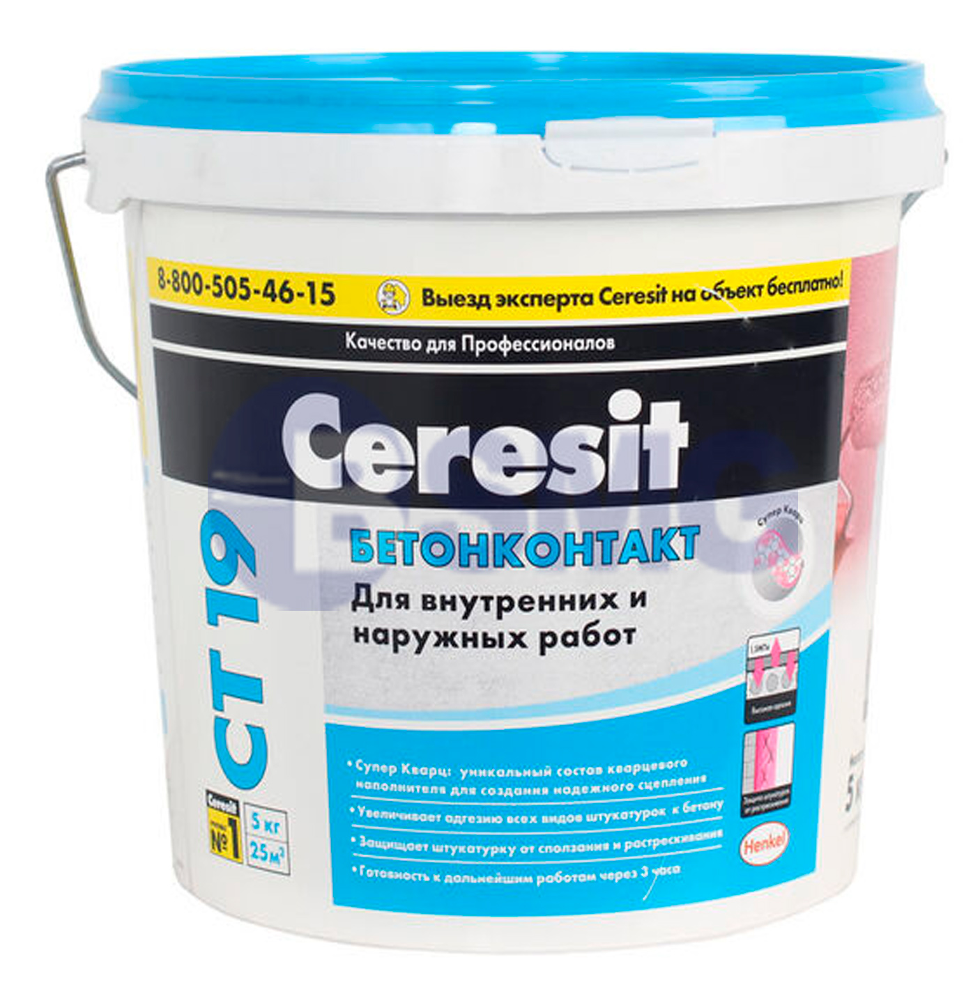 ბეტონოკონტაქტი "ceresit" CT19 5ლ 024482