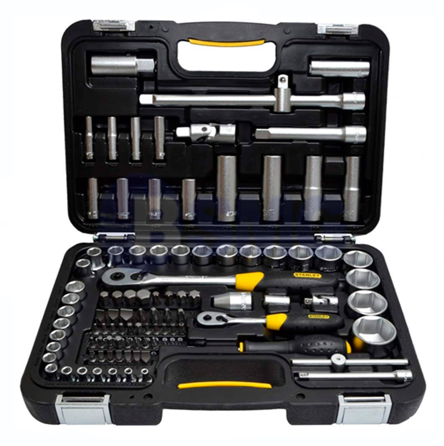 TOL34-15138 ქანჩის გასაღების ნაკრები სათადარიგო პირებით 46ც.-იანი    006202