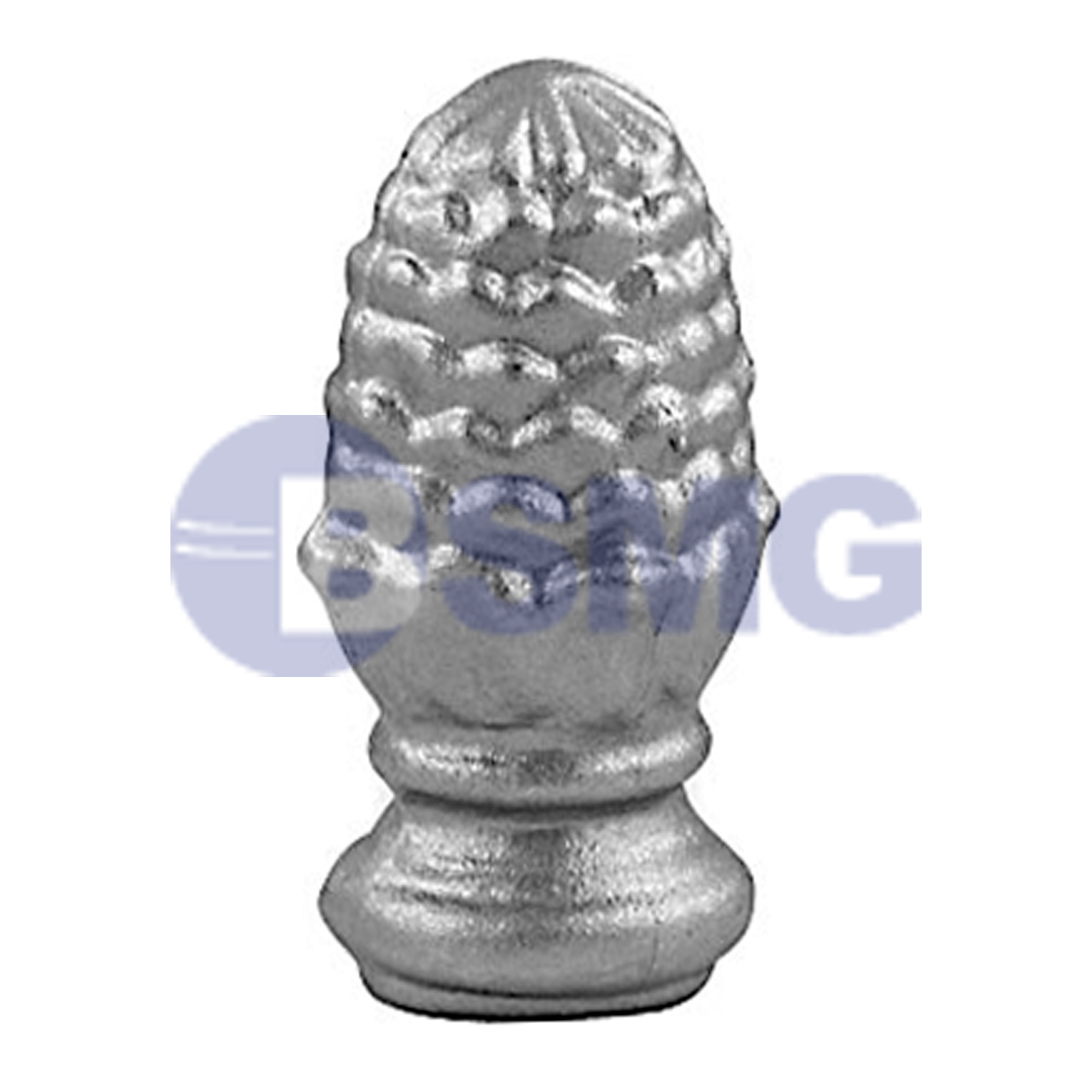 ლითონის  აქსესუარი, ფიგურა   4.9x9x∅4.2სმ   010348