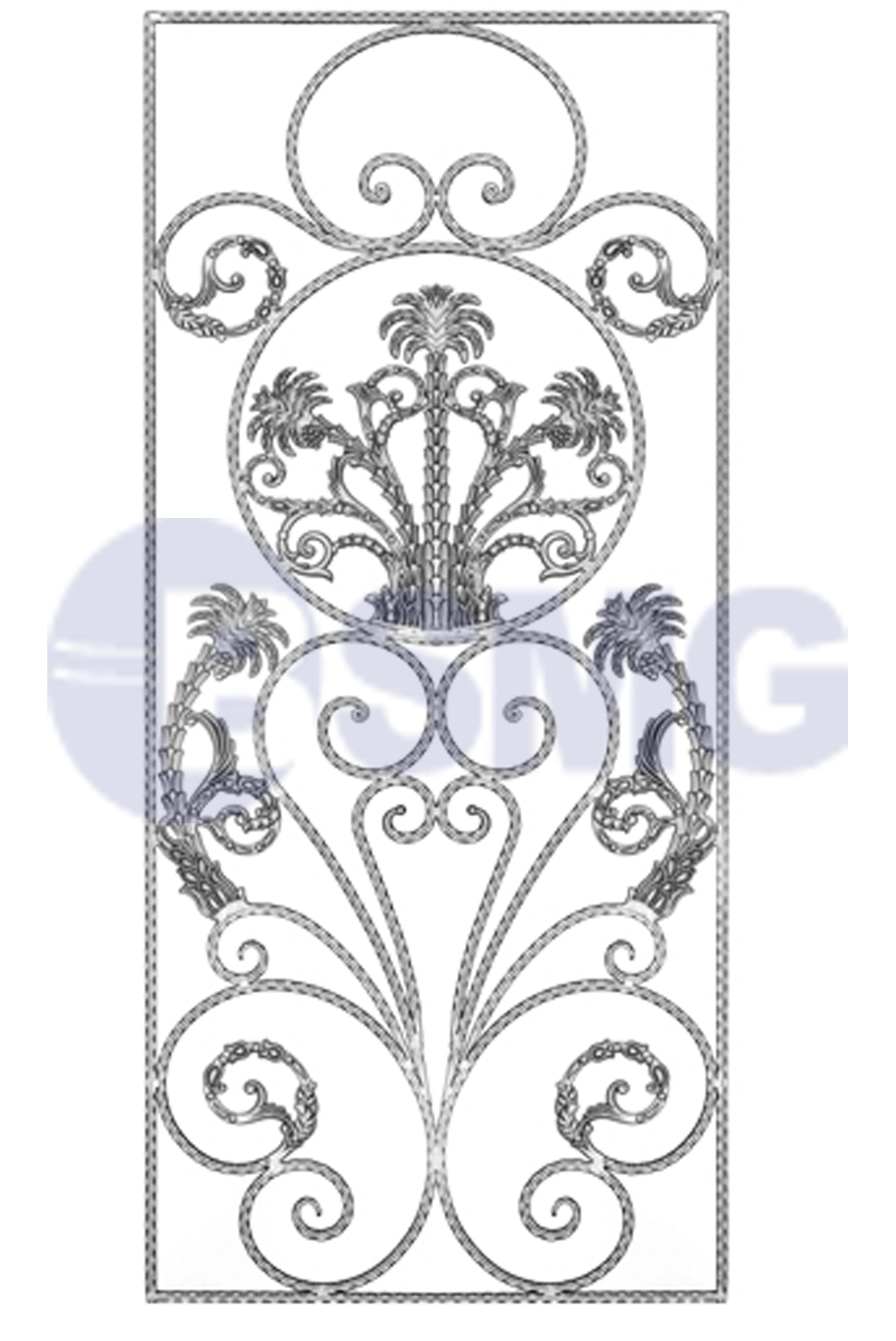 ჭედური კონსტრუქცია 1169  70*160სმ  012797