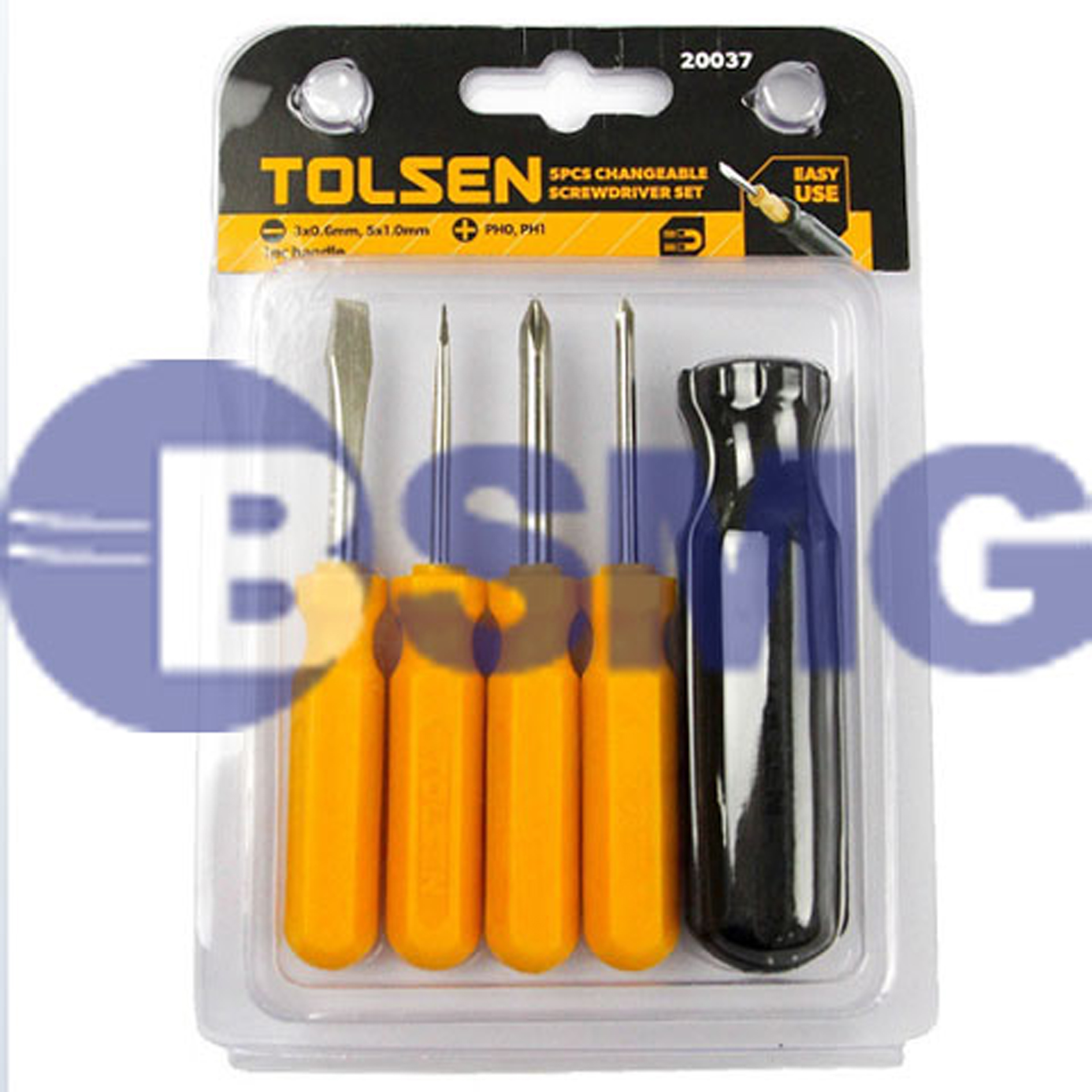 TOL294-20037  სახრახნისი სათადარიგო პირებით 5ც.-იანი   000701