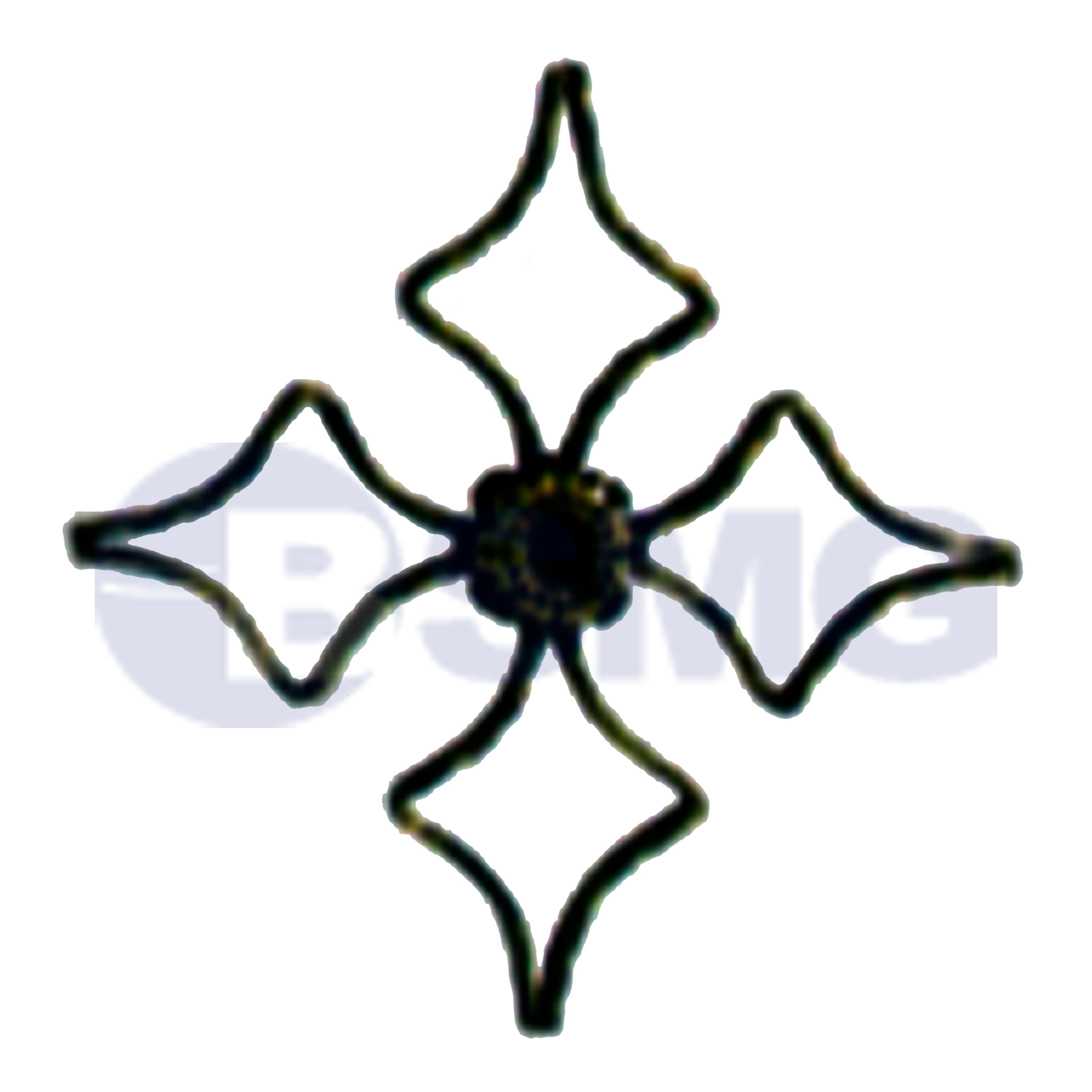 მოაჯირის და კარის აქსესუარი  35*35სმ   009274