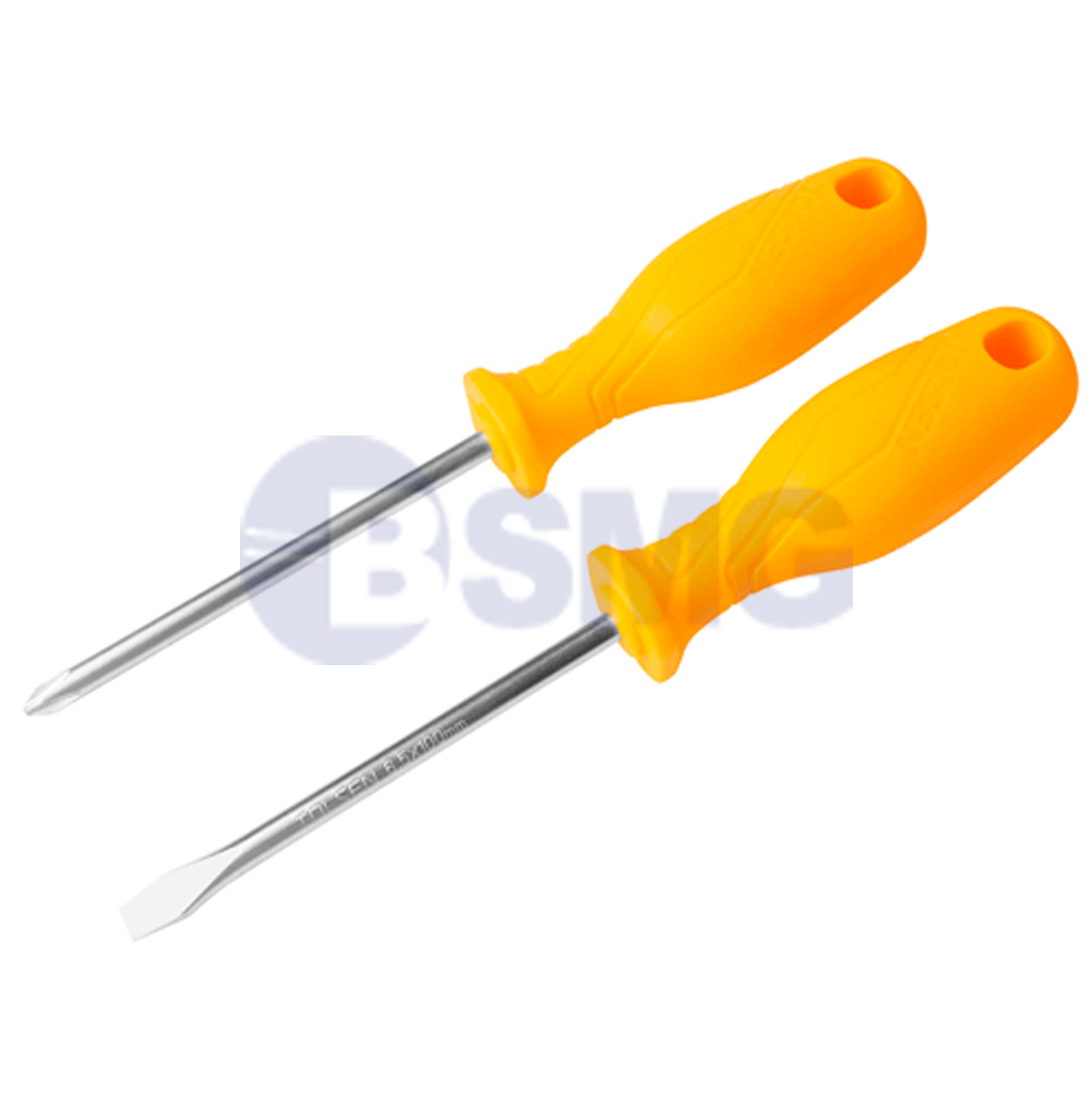 TOL1966-20735 სახრახნისების ნაკრები YELLOW 2ც-იანი 100mm    027573