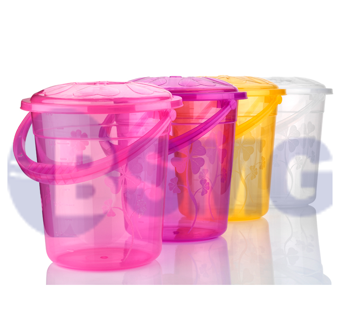 ASD102 ვედრო  გამჭვირვალე  5ლ   003030