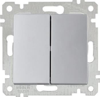 ჩამრთველი ორიანი ვერც.RITA TWOG.ONE WAY CONTROL INOX   008968