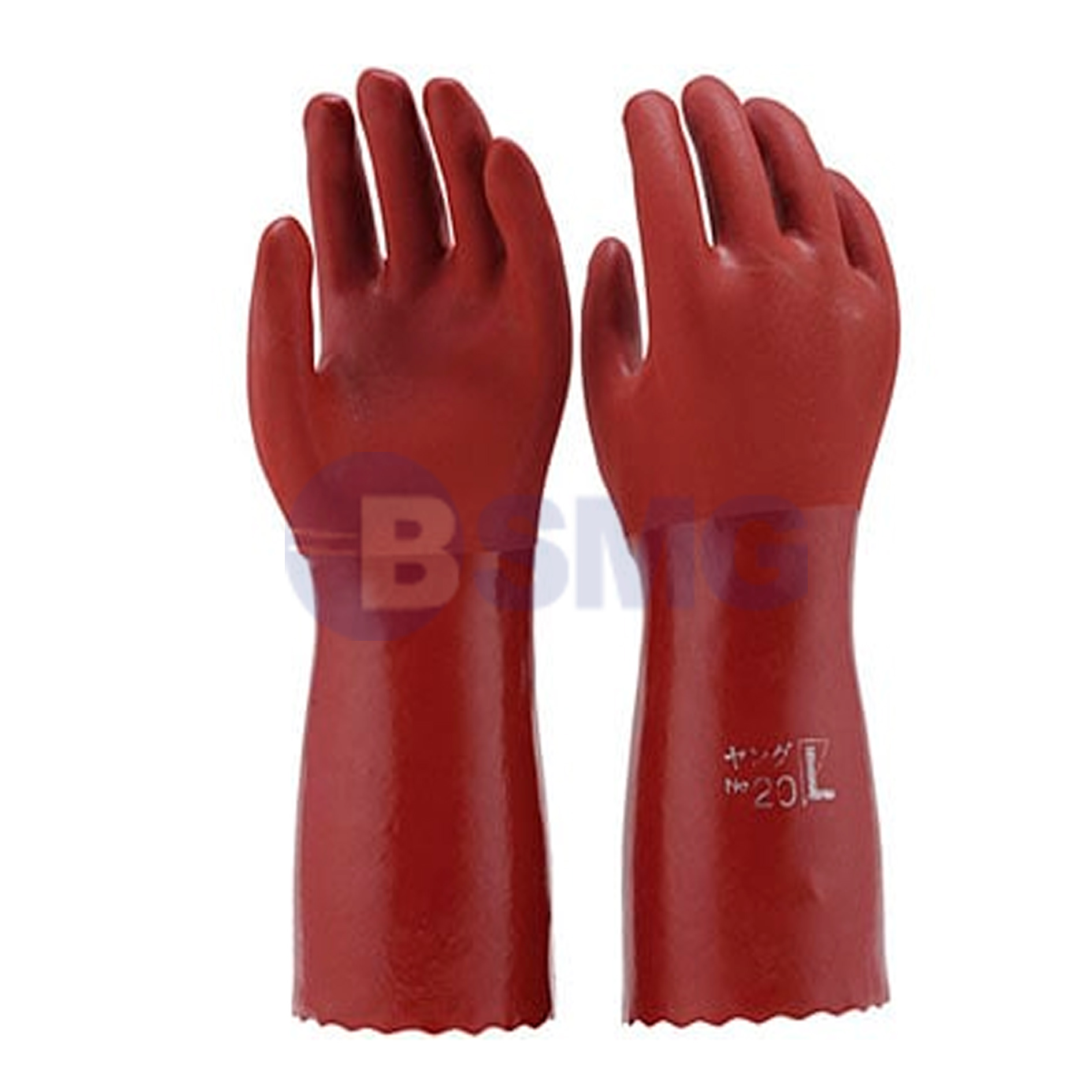 DU-KEM-40 BR ქიმიური ხელთათმანი ყავისფერი 40სმ $  026476