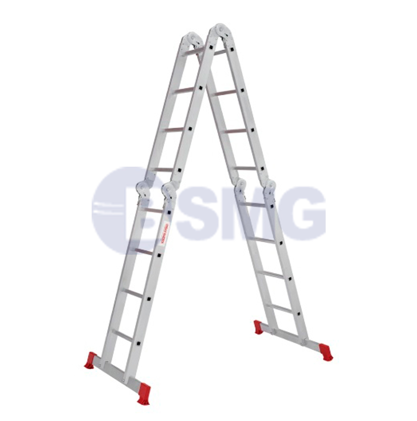 ალუმინის კიბე მრავალფუნქციონალური 232, 4x4; (2320404)  025036