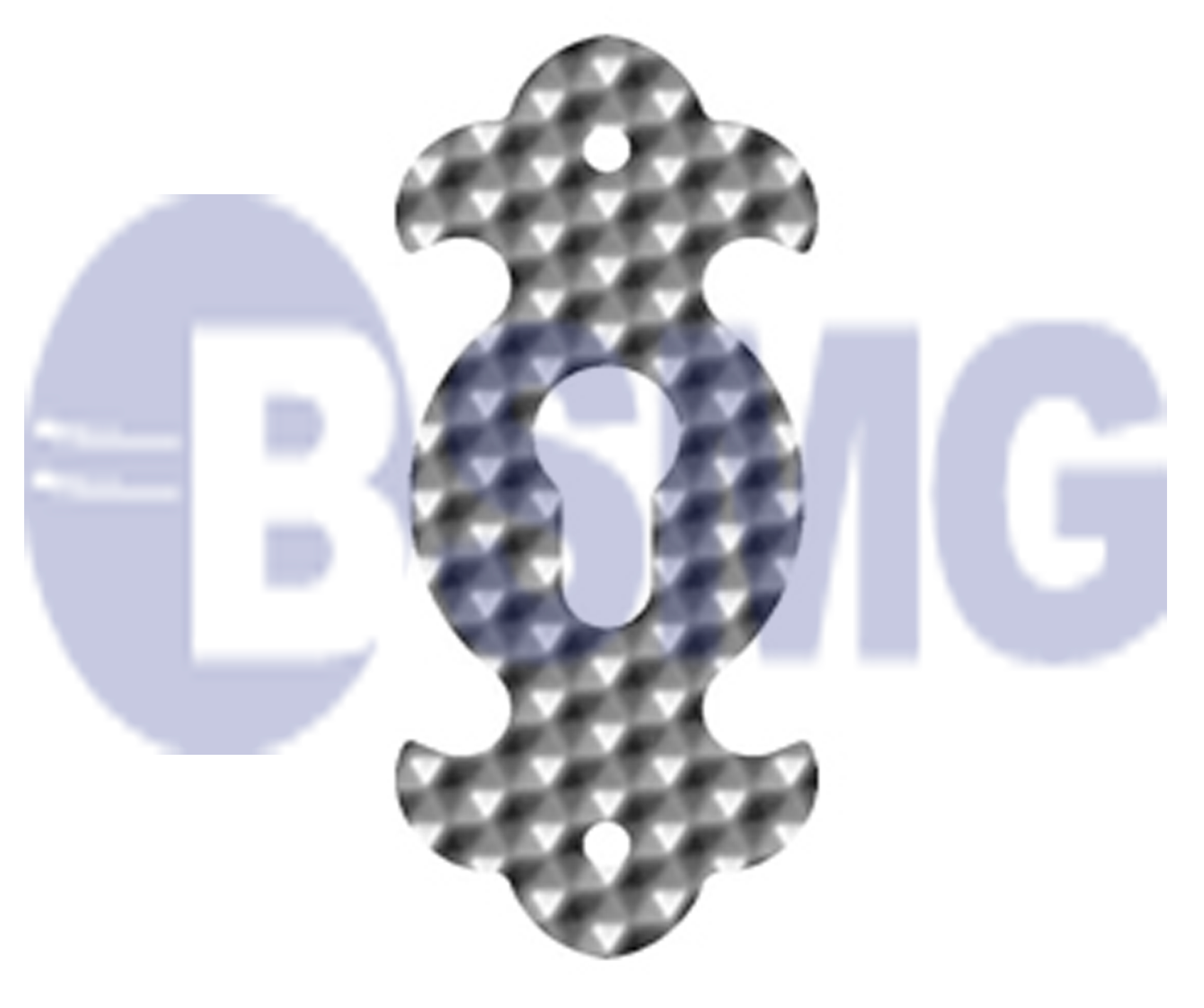 ლითონის  აქსესუარი, ფიგურა   6*10,5 სმ   010572