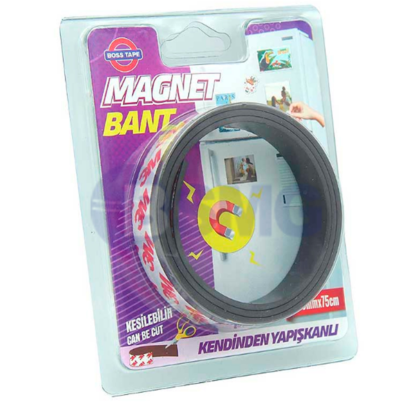 სკოჩი მაგნიტით 20მმ X 75სმ  026356