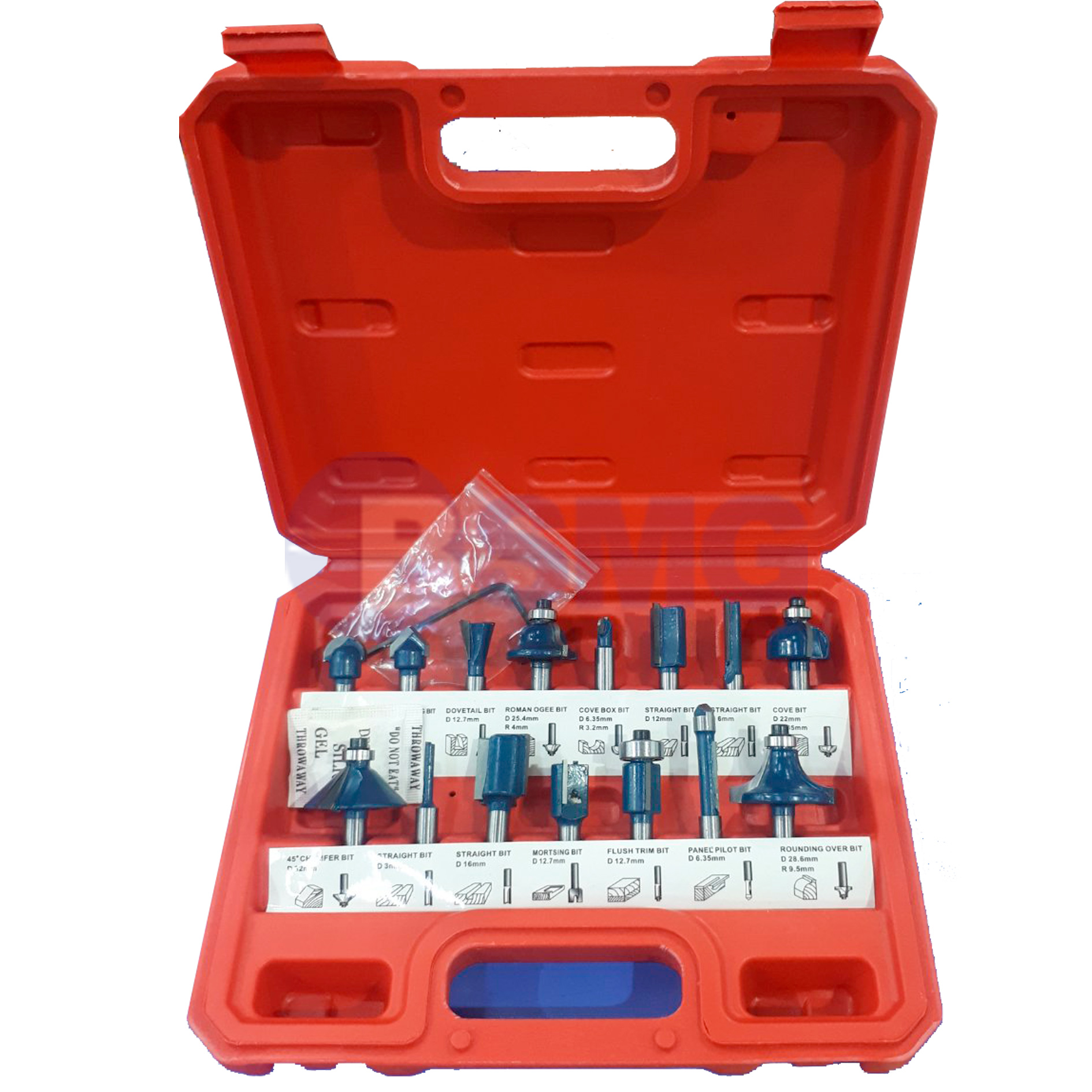 ფრეზის ნაბორი15 ცალიანი კომპლექტი   026060