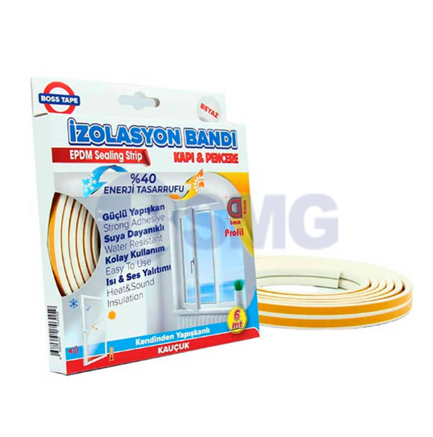 შემამჭიდროებელი წებვადი ლენტი 15მმ X 5მ ყავისფერი    026361