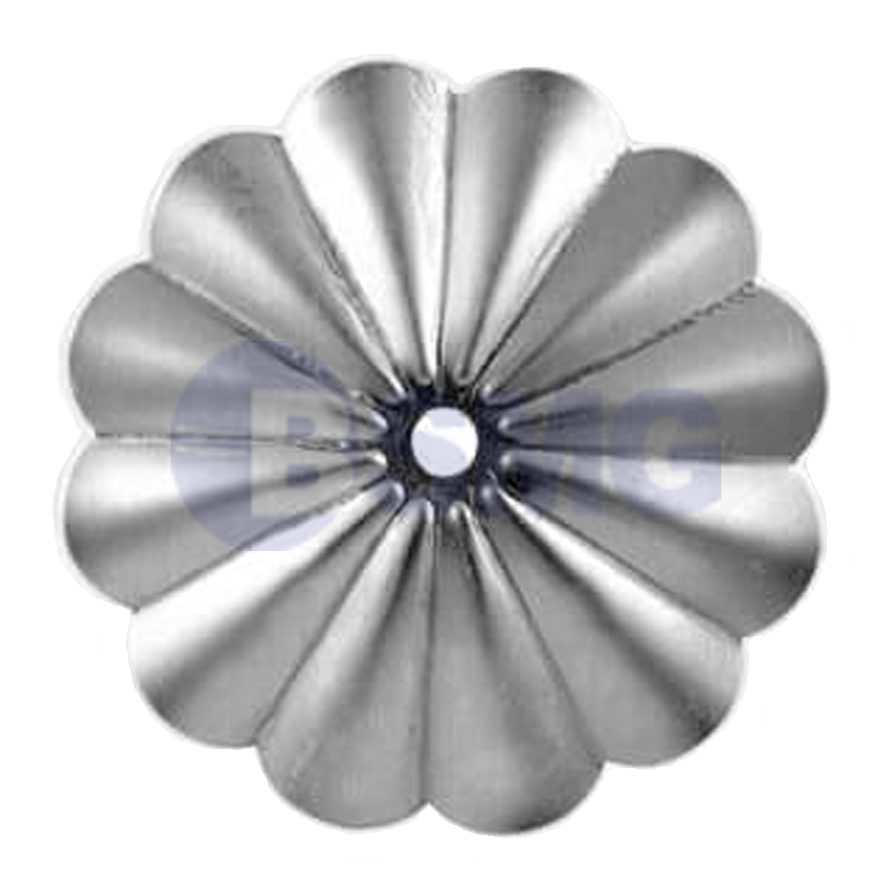 ლითონის  აქსესუარი, ფიგურა   Ø100მმ    010314