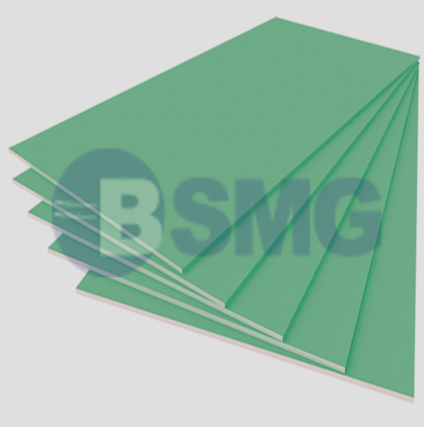 თაბაშირ-მუყაოს ფილები მწვანე(3კვ.მ)  024641