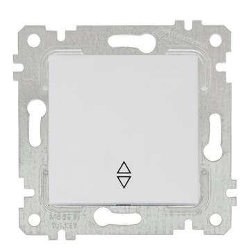 ჩამრთველი  რევერსი  თეთრი  RITA ONEG.TWO WAY SWITCH WHITE   008965