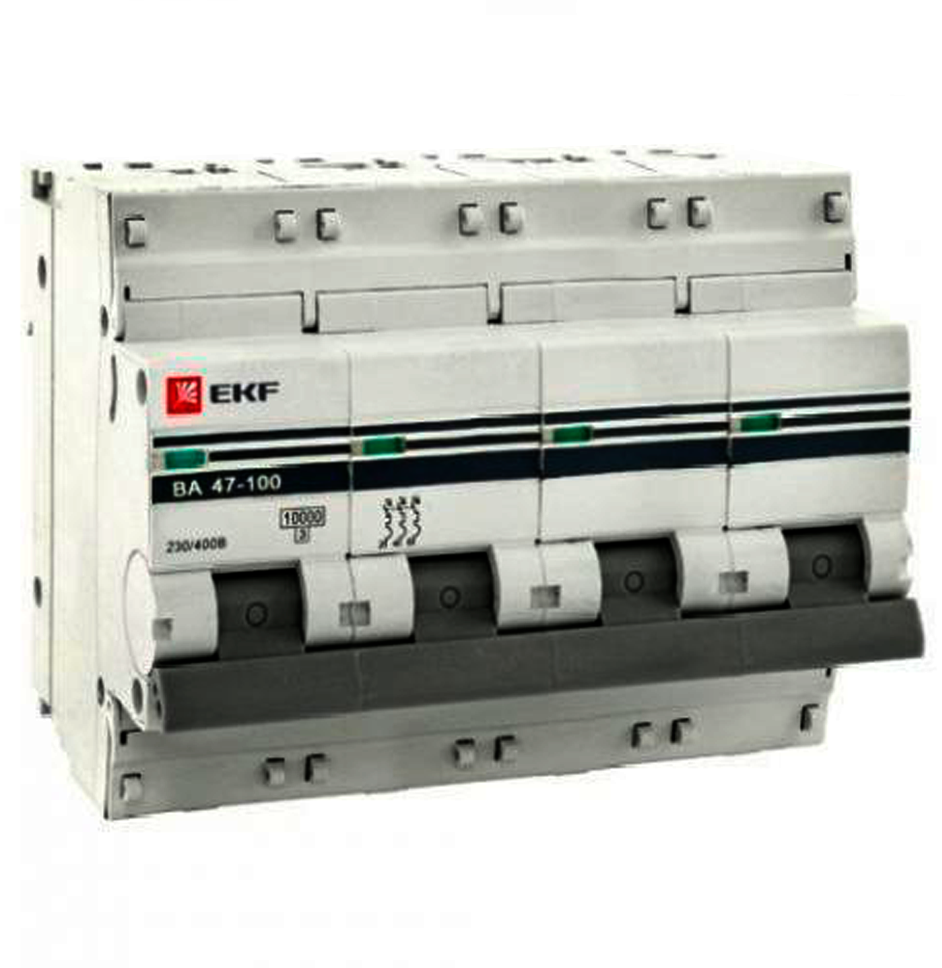 ავტ.ამომრთველი EKF 4P100A  016381