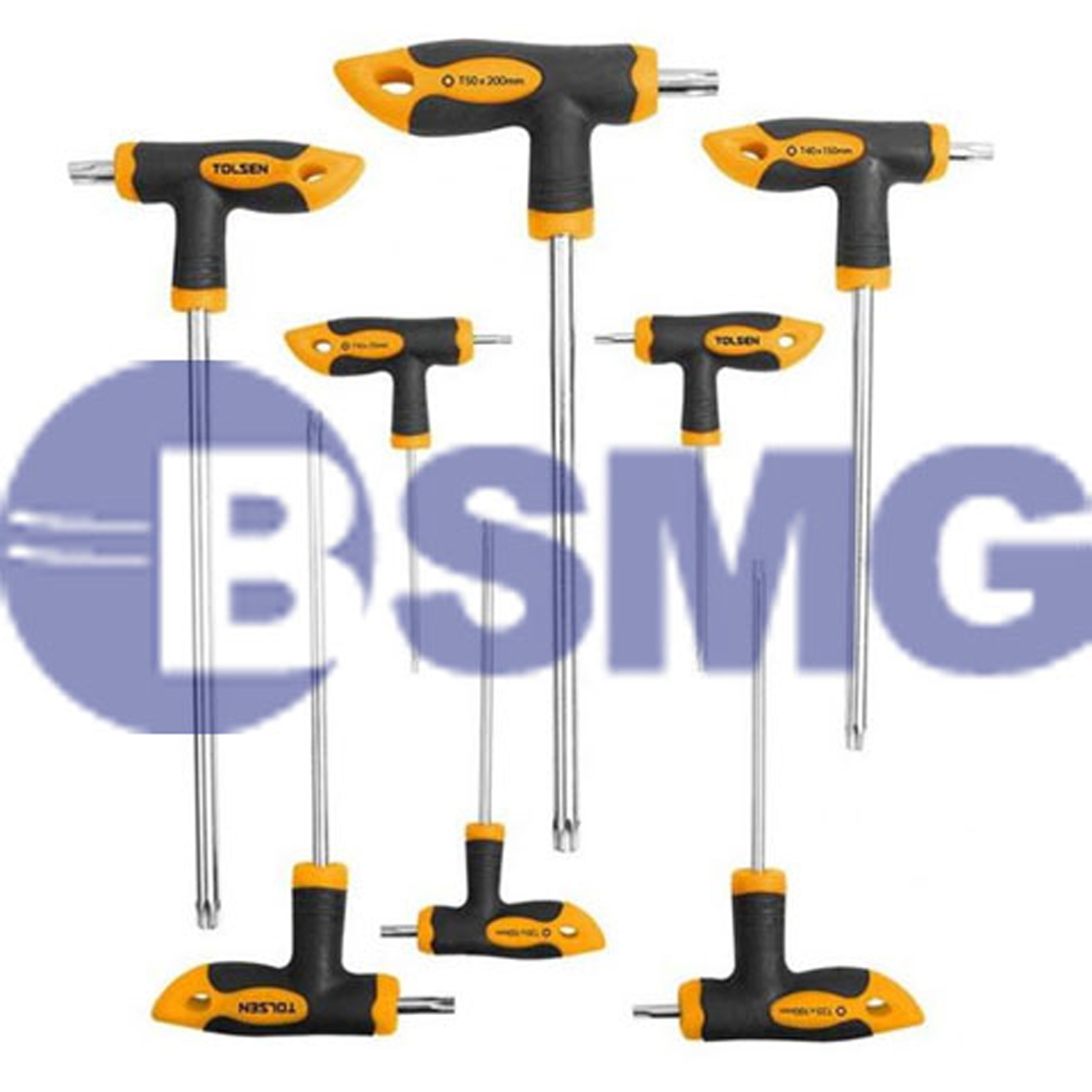 TOL600-20061 ექვსკუთხა სახრახნისი რეზინის სახელურით 8ც.-იანი   000704