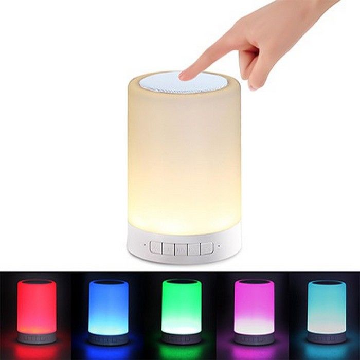 8516-მაგიდის სანათი ლედ 3W სმარტი თეთრი ფერი 3000K+RGB   009986