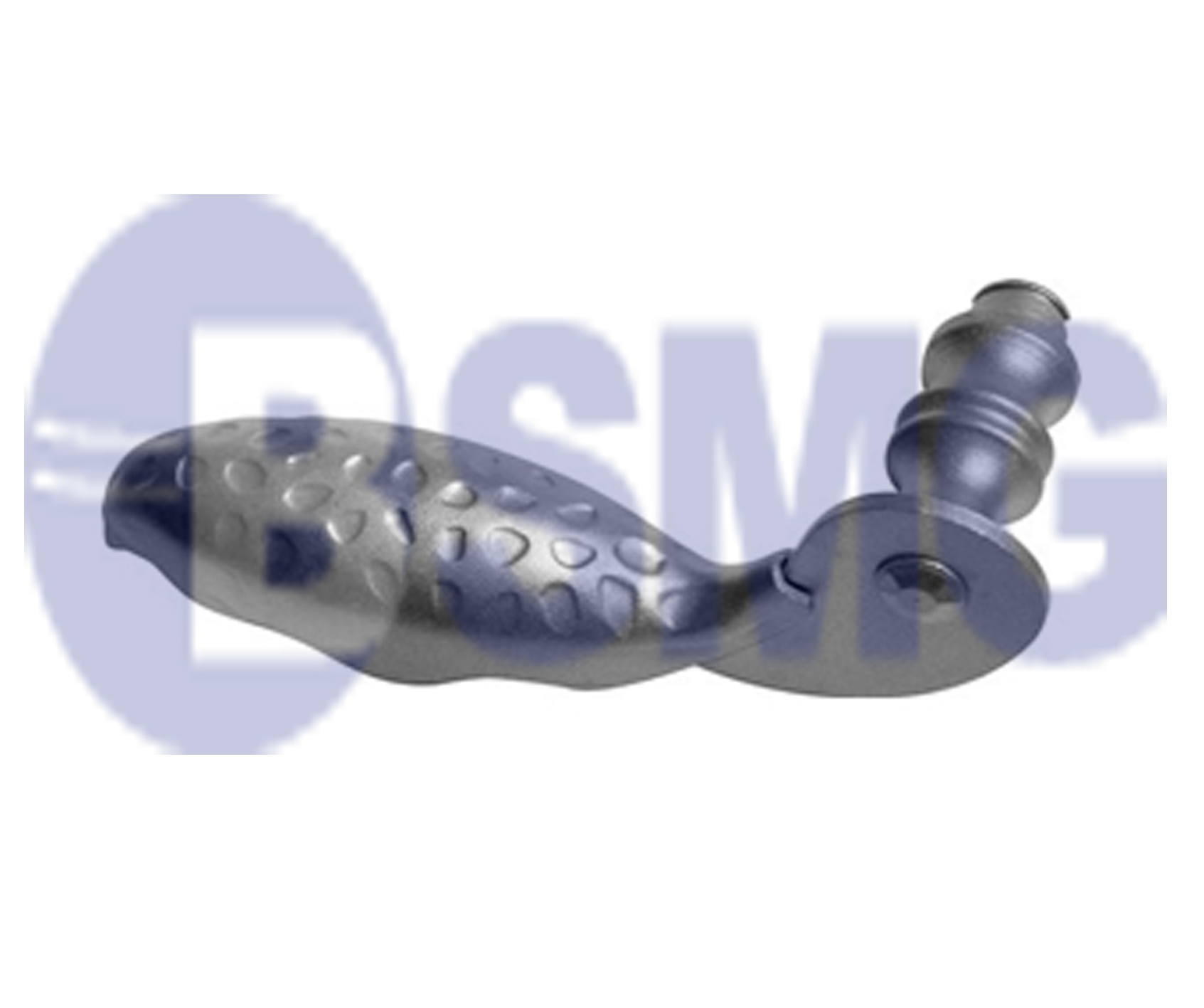 ლითონის კარის სახელირი   15*5*7,5სმ   013976