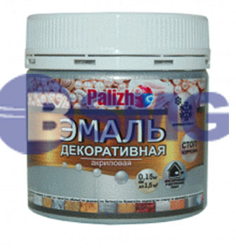 დეკორატიული ემალი. მუქი ვერცხლი 0,150კგ   021530