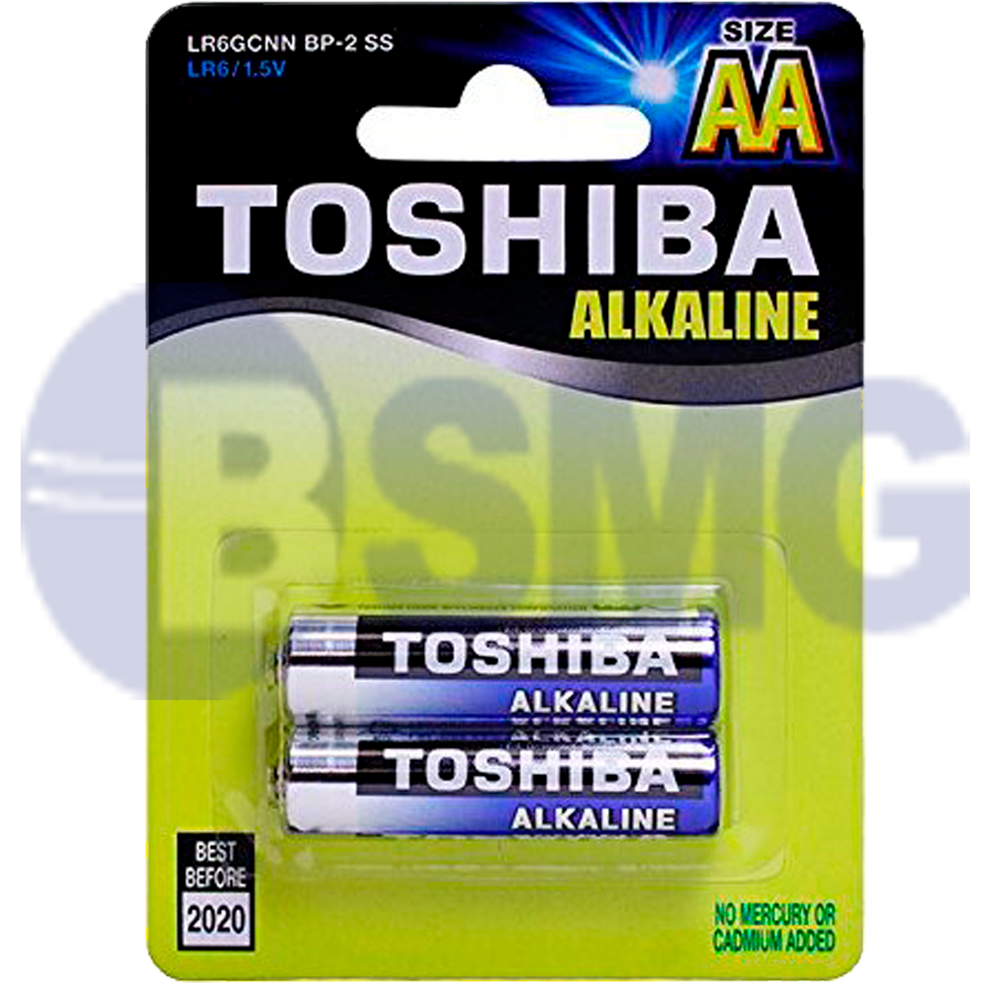 Toshiba "Alkaline" AA ელემენტი   BP	 000605