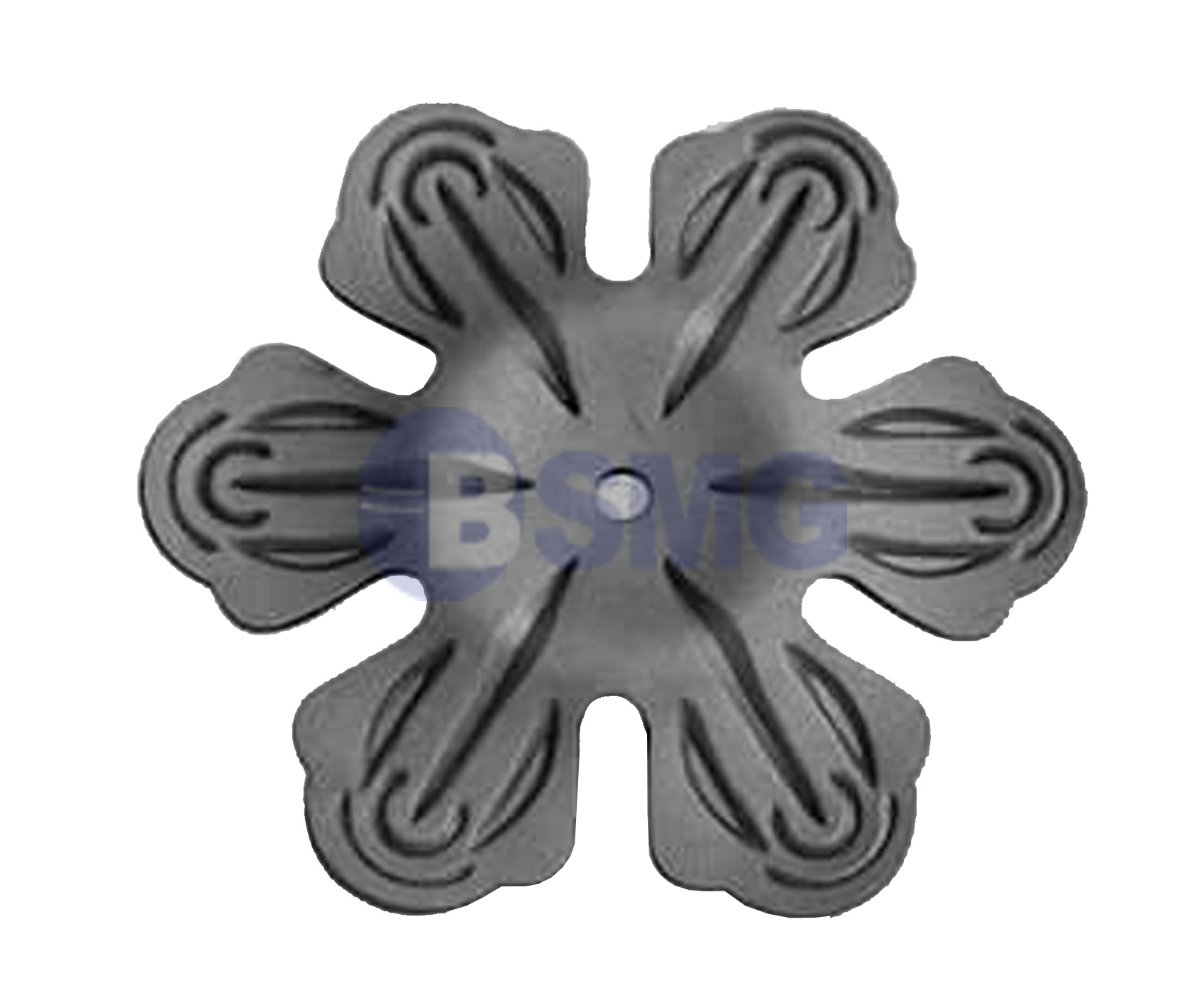 ლითონის  აქსესუარი, ფიგურა  Ø118*2მმ  010396