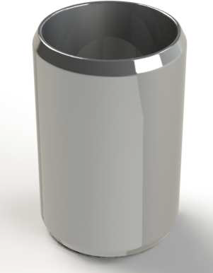 16მმ მილის რგოლი (ვერცხლი) 006299