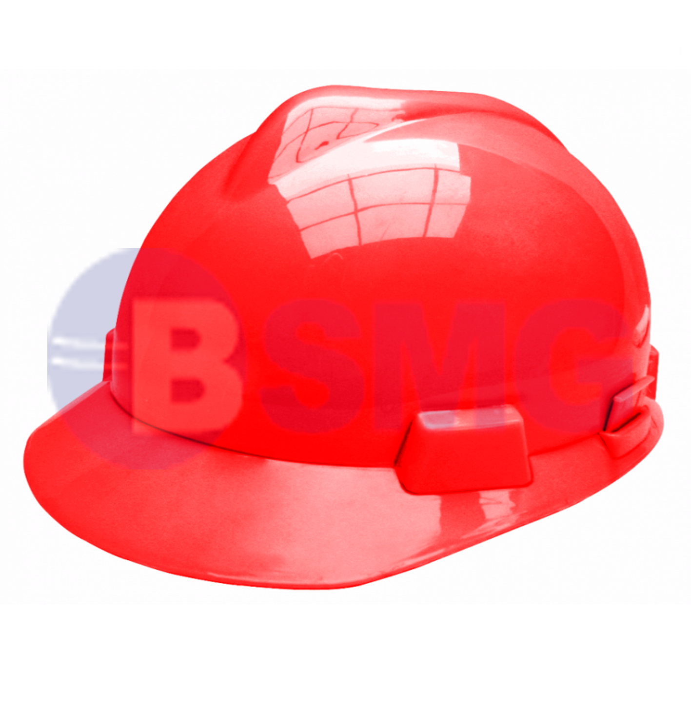 დამცავი ჩაფხუტი ლენტით წითელი	 012859