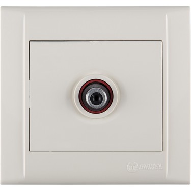 როზეტი VIKO MERIDIAN ტელევიზორის თეთრი   004743