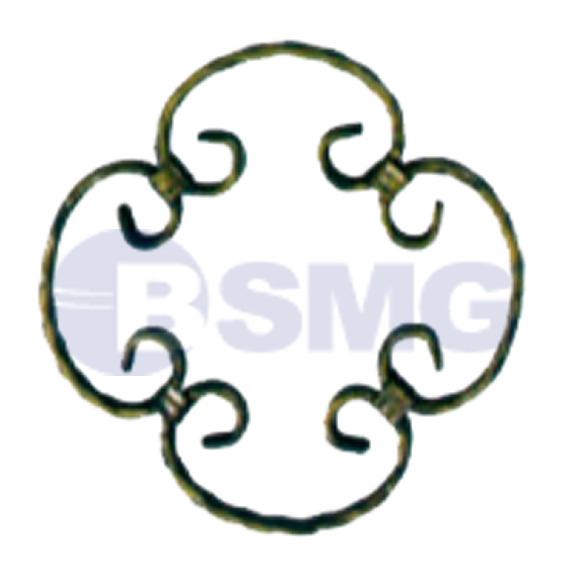 მოაჯირის და კარის აქსესუარი   33*33სმ   011409