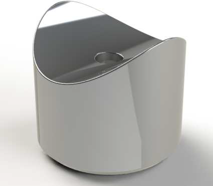 16/30 მილის მაკავშირებელი (ვერცხლი) 000068