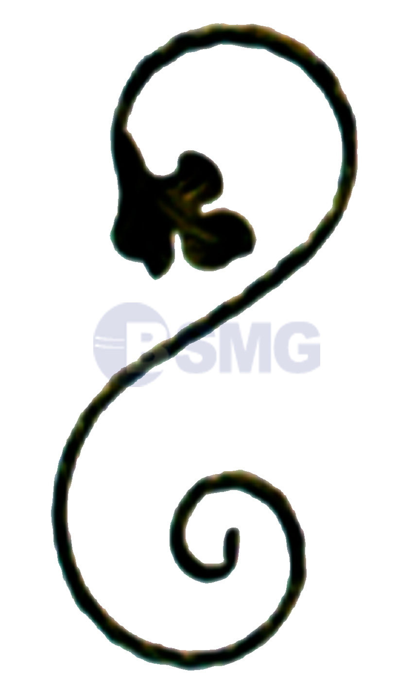 მოაჯირის და კარის აქსესუარი  12.5x30სმ 009309