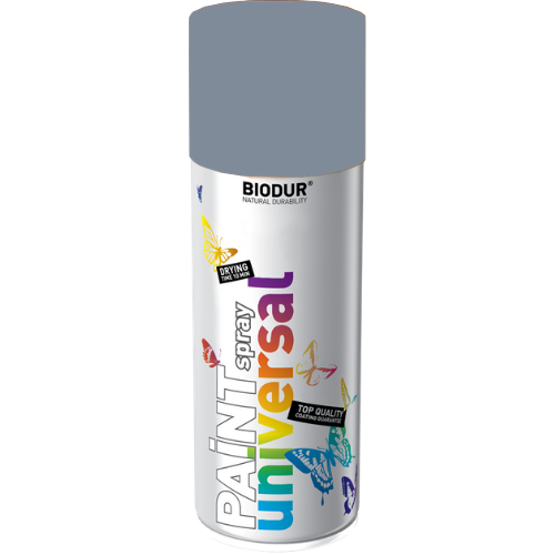 7016 ნაცრისფერი ანტრაციტი-მატოვი 400 ml უნი. სპრეი BIODUR  013164
