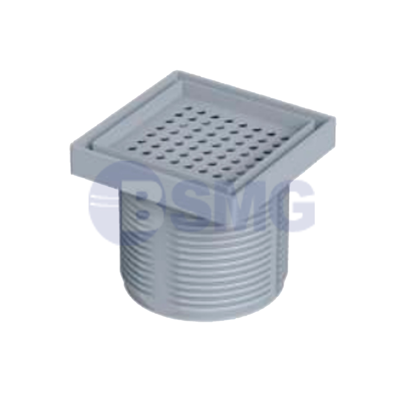 აბაზანის ტრაპის თავსახური (ხრახნით SCALA) 10X10 CM / SİFON ÜST GÖVDE 10X10 CM SCALA	  028845