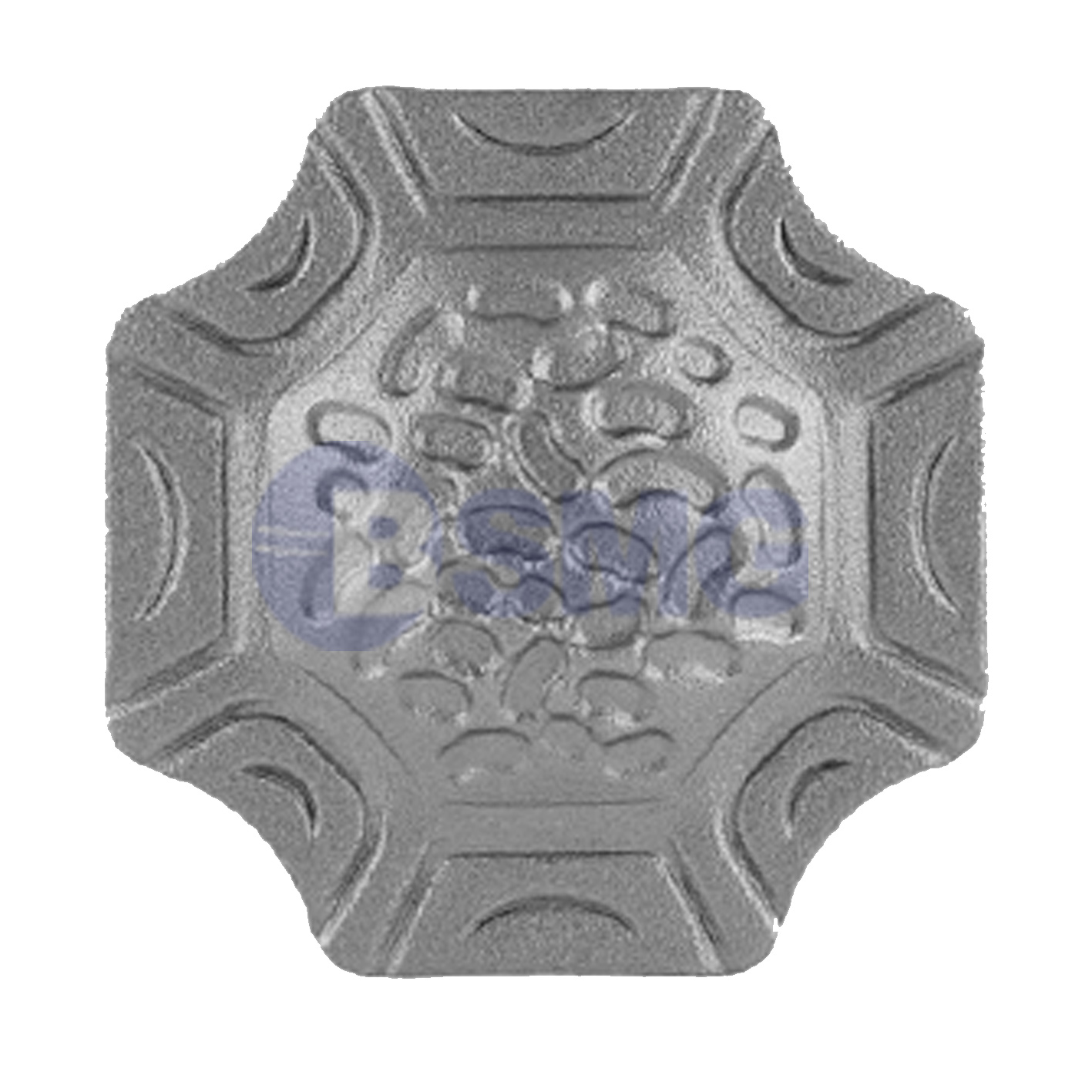 ლითონის  აქსესუარი, ფიგურა   100*100მმ   010407