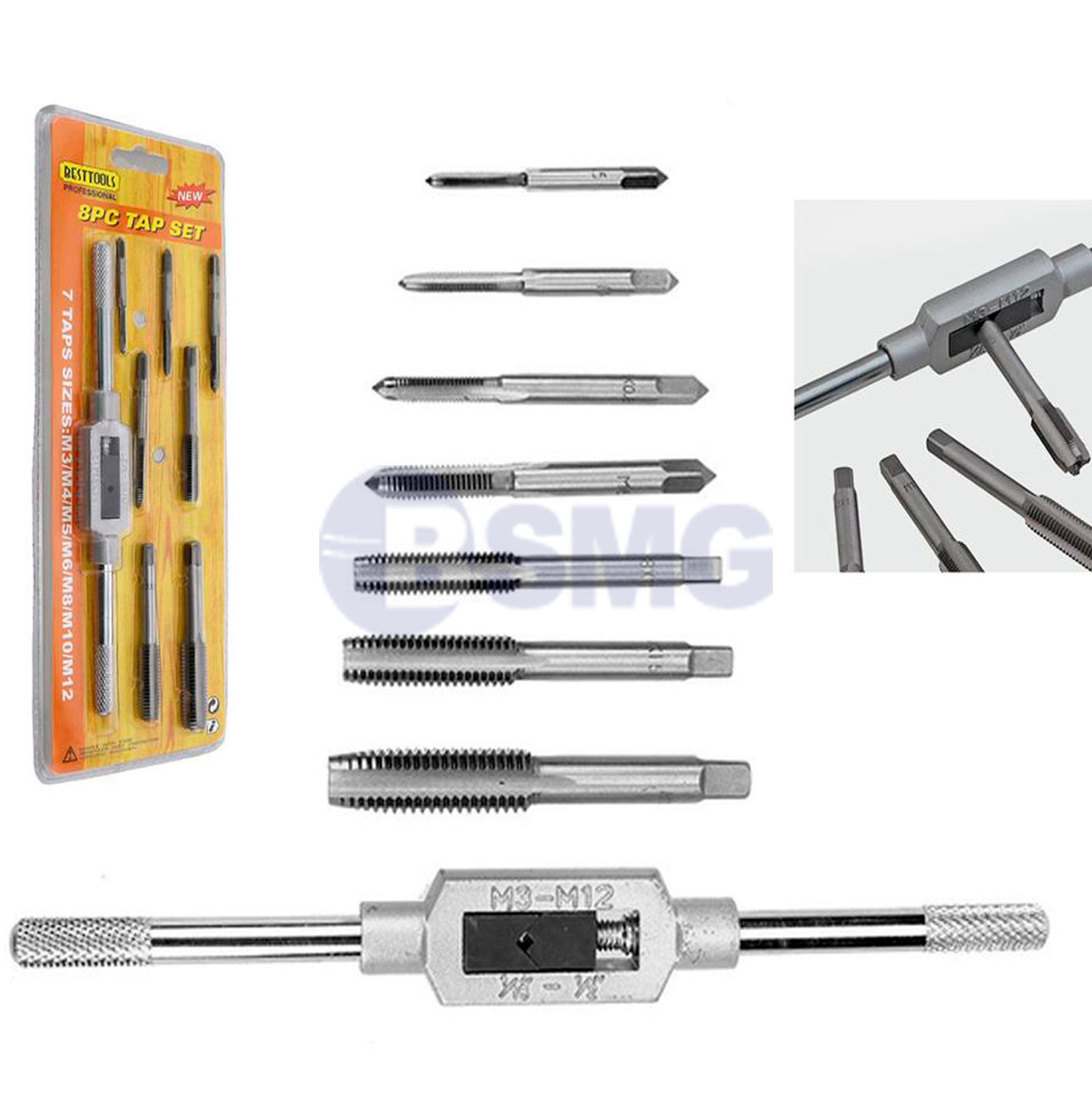 ხრახნის სახსნელი ხელსაწყო 7PCS  013689