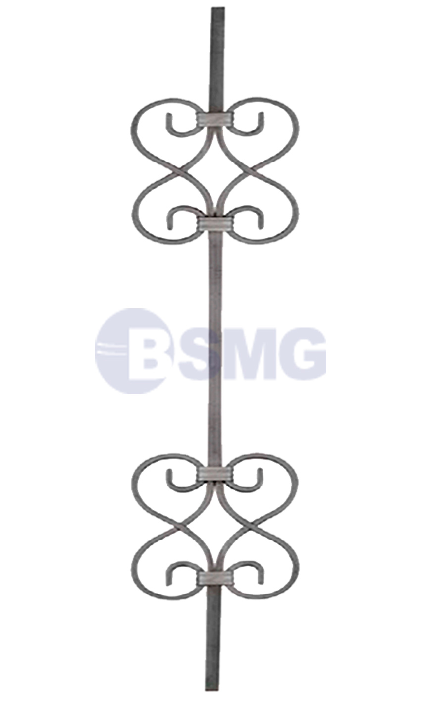 მოაჯირის კონსტრუქცია  12.5*80სმ   022589