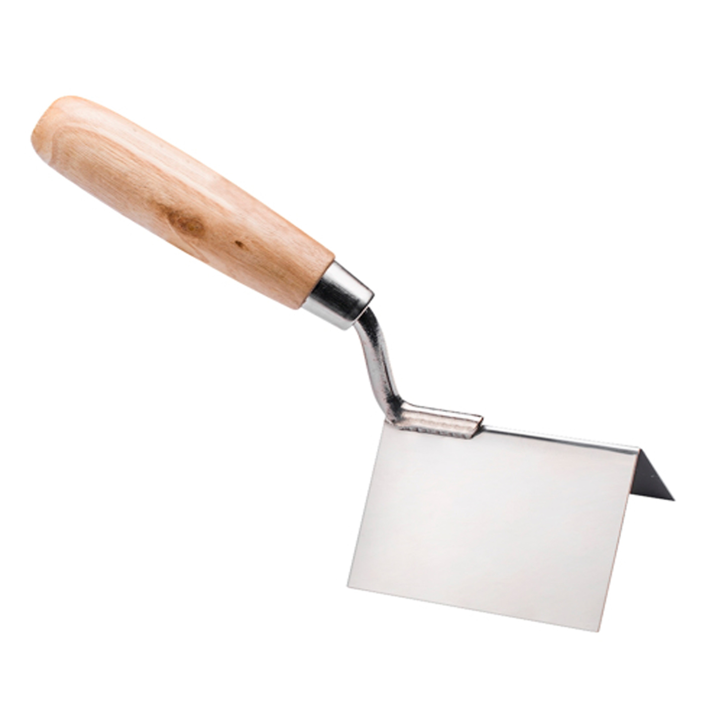 გარე კუთხის შპატელი ხის სახელურით 8*6*6სმ, 0810-266100   028404