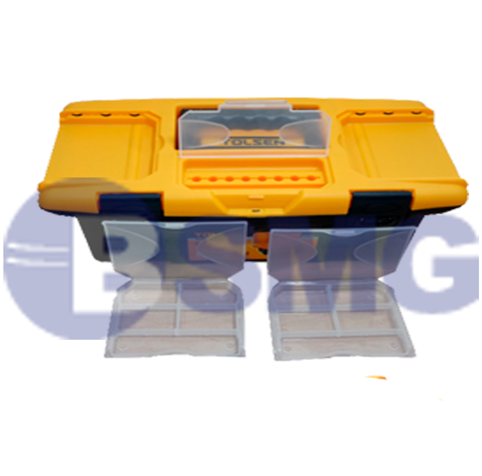 TOL859-80190 ხელსაწყოების ჩანთა პლასტმასის 13"(34*18*13CM)  000854