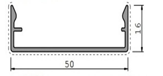 ფასადის მინის დამჭერის ხუფი (ვერცხლი)   006272
