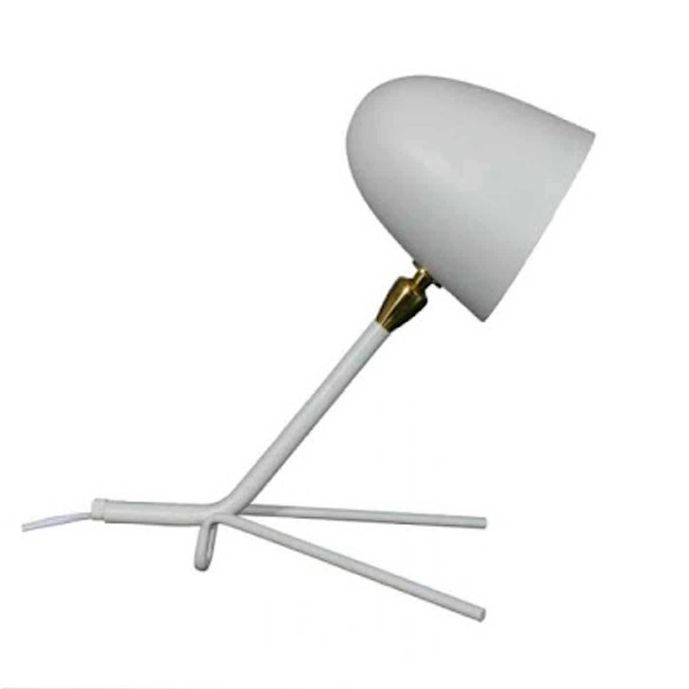 მაგიდის სანათი 2046 თეთრი  019156