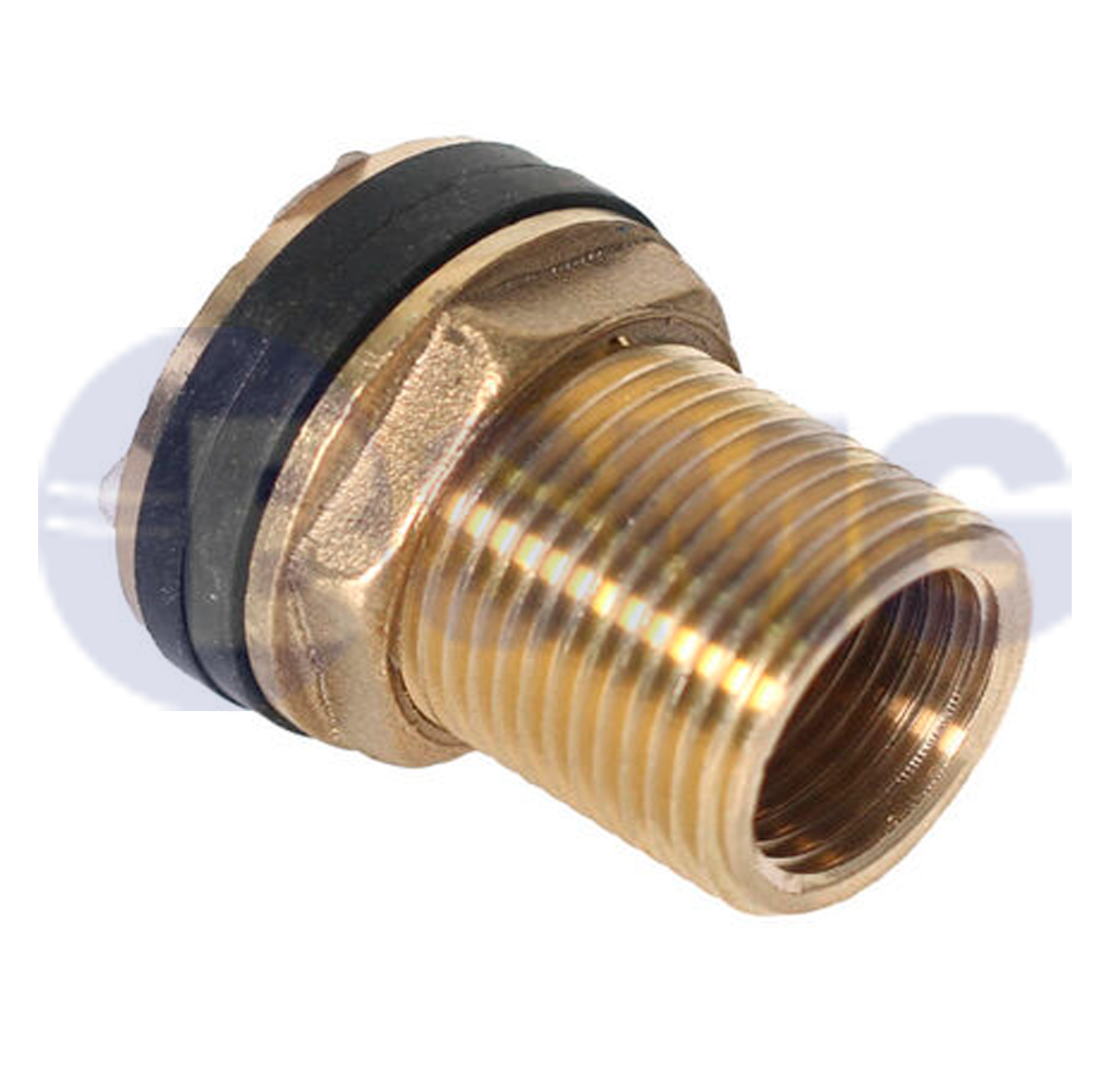 ბაკის შტუცერი ცალმხრვი რეზბით ლატუნის გ/რ 3/4Mx1/2F    000214